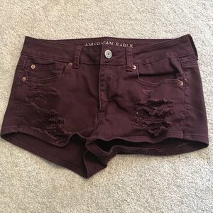 Maroon Shorts